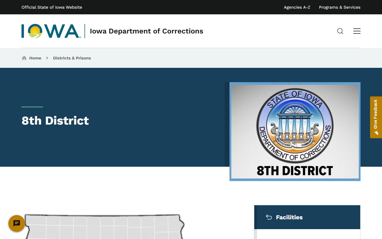 Iowa DOC Lee County North Office supervision record source